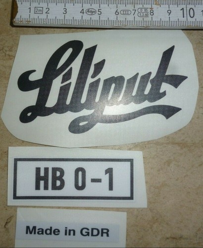 Liliput,Aufkleber,DDR,Ostalgie