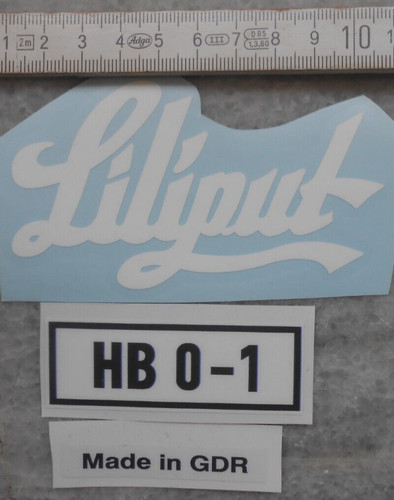 Liliput,Aufkleber,DDR,Ostalgie