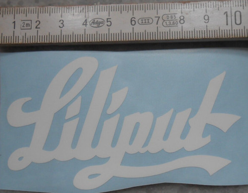Liliput,Aufkleber,DDR,Ostalgie